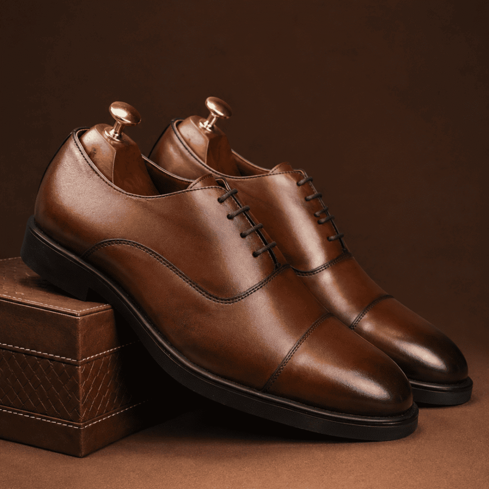 Men's Cap-Toe Oxford - Brown