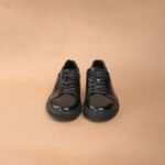 The Brown Hide - BRNO Sleek Black Leather Sneaker