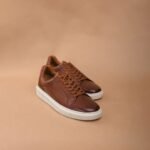 The Brown Hide - DUCA Classic Tan Leather Sneaker