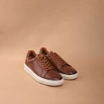 The Brown Hide - DUCA Classic Tan Leather Sneaker