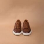The Brown Hide - DUCA Classic Tan Leather Sneaker