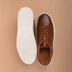 The Brown Hide - DUCA Classic Tan Leather Sneaker