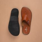 The Brown Hide - Everyday Comfort Leather Slide Sandal