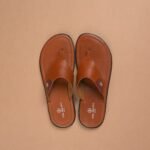The Brown Hide - Everyday Comfort Leather Slide Sandal