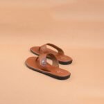 The Brown Hide - Everyday Comfort Leather Slide Sandal
