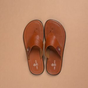 The Brown Hide - Everyday Comfort Leather Slide Sandal