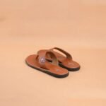 The Brown Hide - Everyday Comfort Leather Slide Sandal