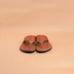 The Brown Hide - Everyday Comfort Leather Slide Sandal