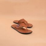 The Brown Hide - Everyday Comfort Leather Slide Sandal