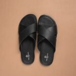 The Brown Hide Everyday Double Strap Leather Slipper