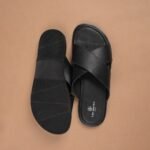 The Brown Hide Everyday Double Strap Leather Slipper