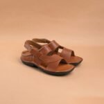 The Brown Hide - Heritage Kolhapuri-Style Tan Leather Sandal