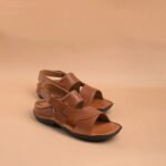 The Brown Hide - Heritage Kolhapuri-Style Tan Leather Sandal