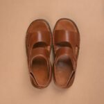 The Brown Hide - Heritage Kolhapuri-Style Tan Leather Sandal