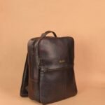 The Brown Hide Lusso Leather Backpack