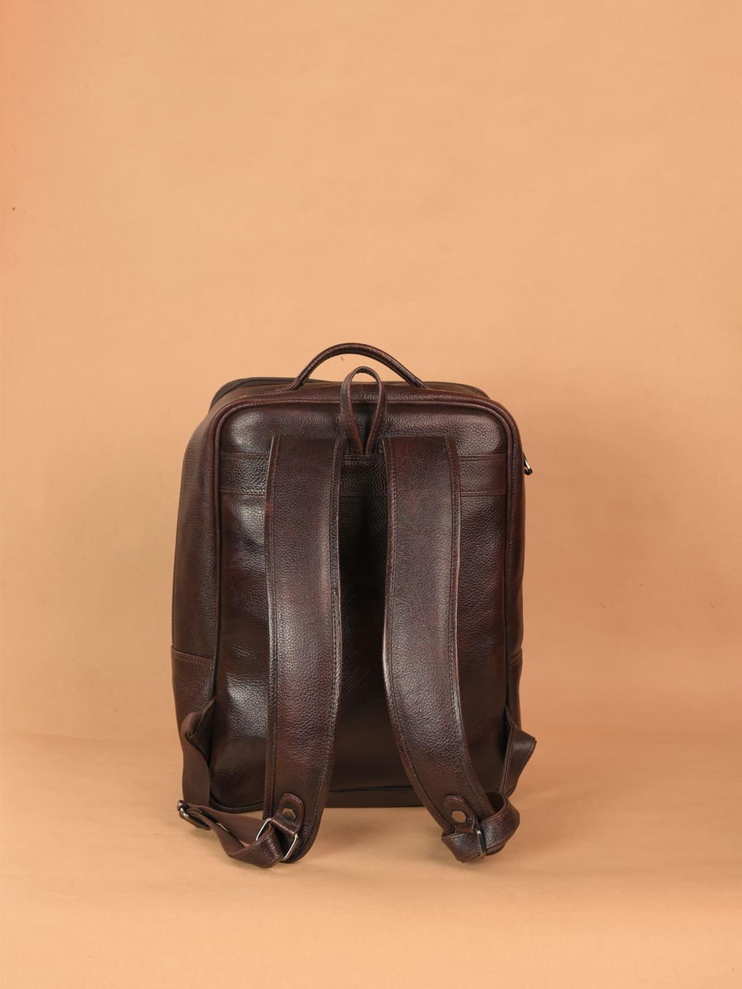 The Brown Hide Lusso Leather Backpack