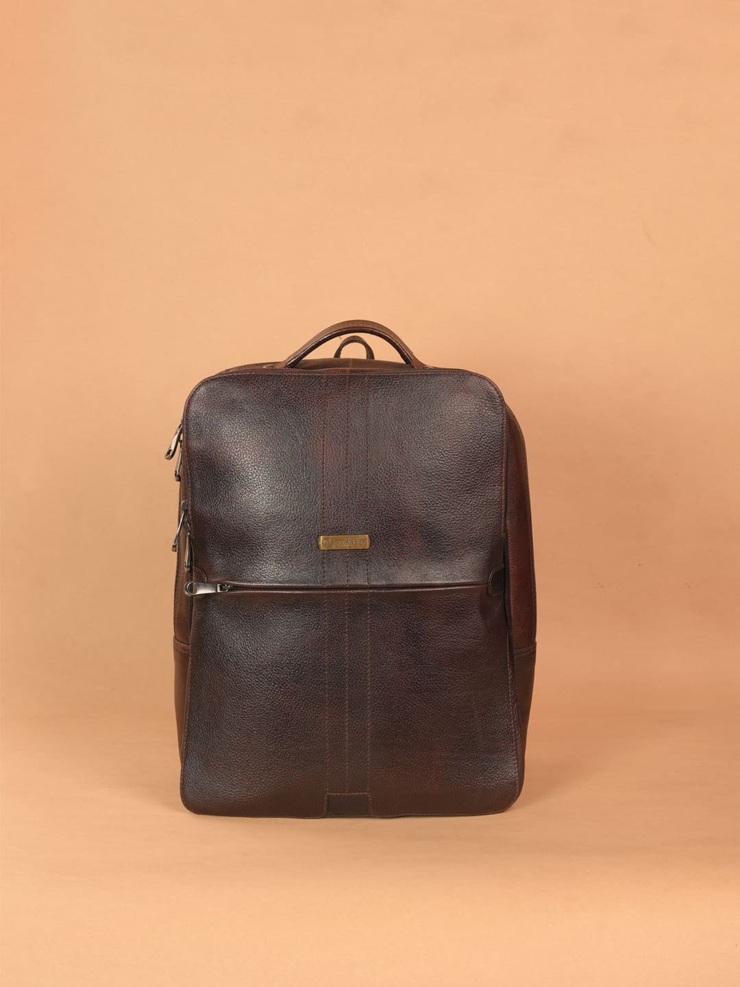 The Brown Hide Lusso Leather Backpack