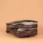 The Brown Hide Lusso Leather Backpack