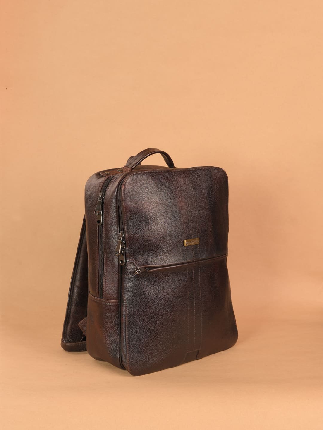 The Brown Hide Lusso Leather Backpack