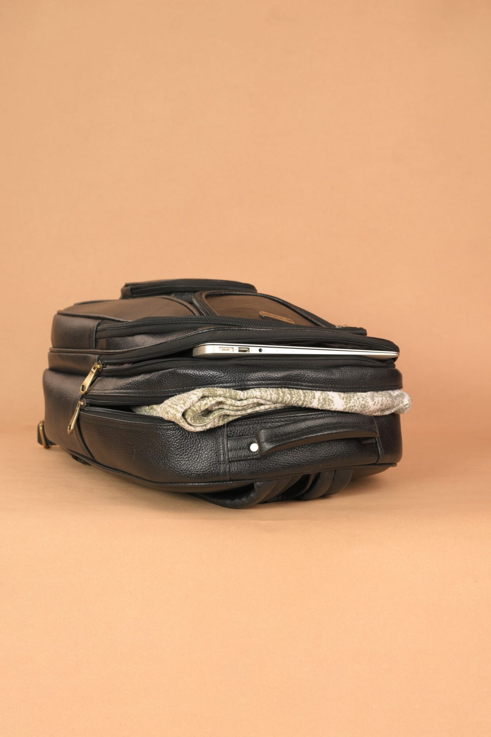 The Brown Hide Marco Leather Backpack