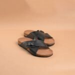 The Brown Hide - Positano Criss-Cross Comfort Sandal