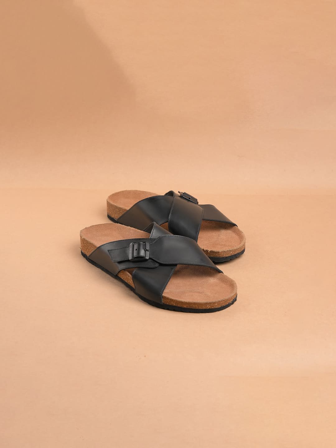 The Brown Hide - Positano Criss-Cross Comfort Sandal