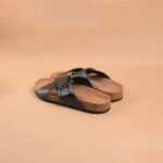 The Brown Hide - Positano Criss-Cross Comfort Sandal