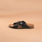 The Brown Hide - Positano Criss-Cross Comfort Sandal