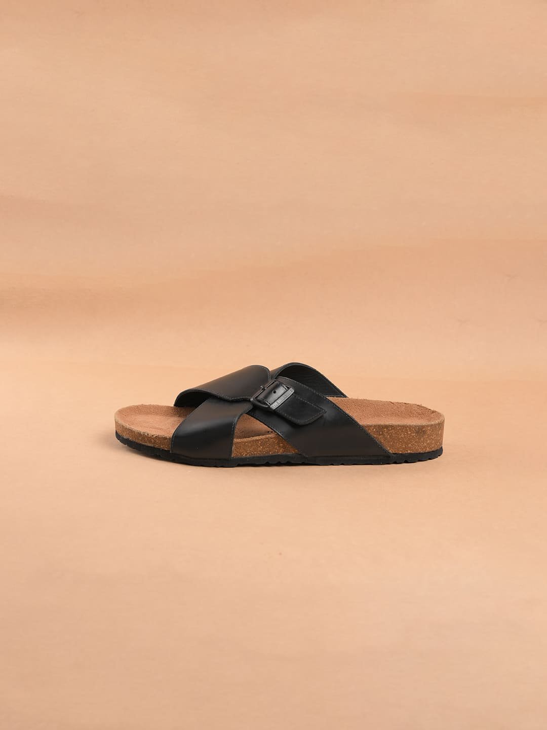 The Brown Hide - Positano Criss-Cross Comfort Sandal