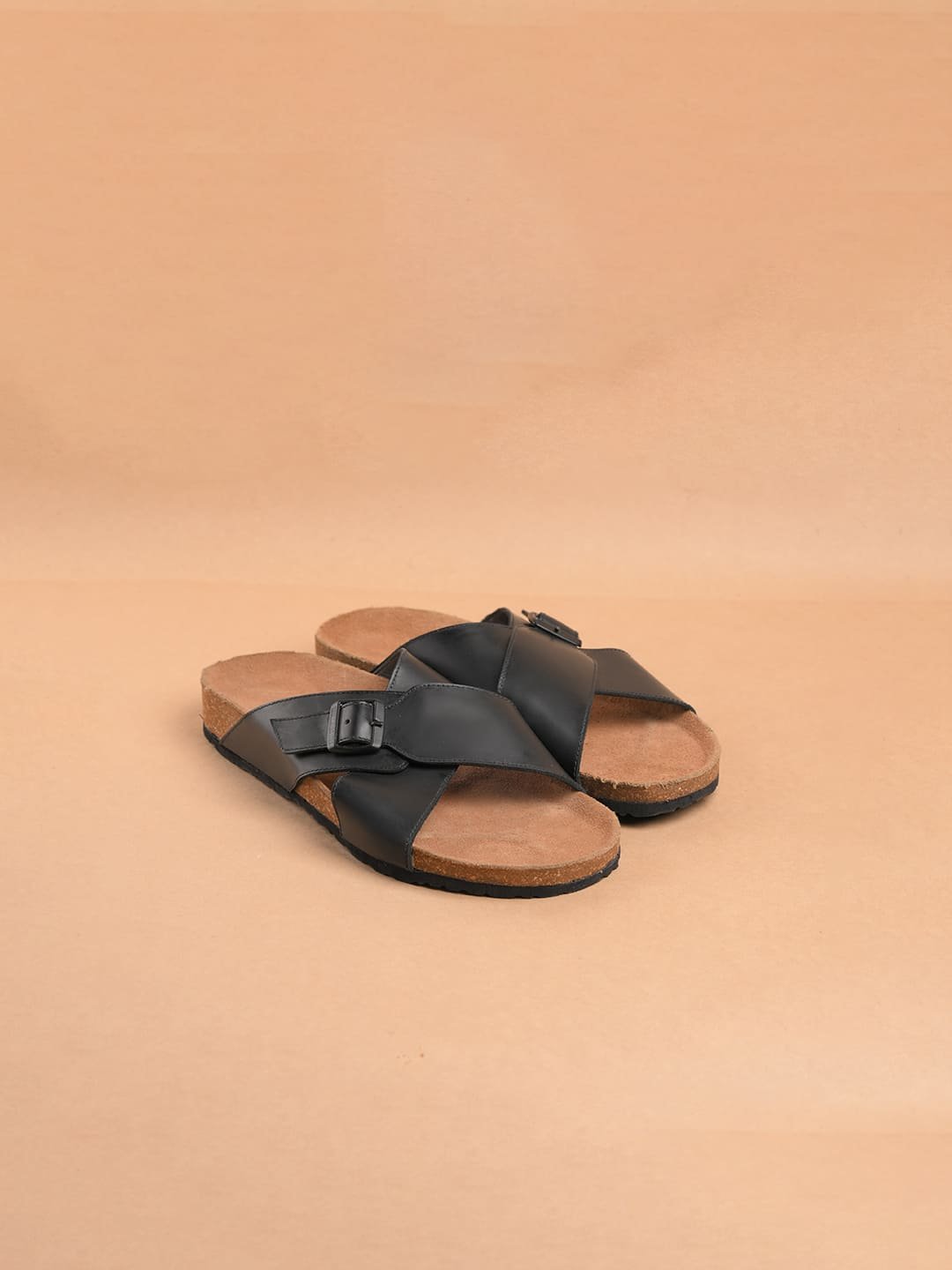 The Brown Hide - Positano Criss-Cross Comfort Sandal