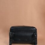 The Brown Hide Roma Lusso Leather Trolley Bag