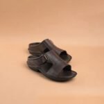 The Brown Hide - Rustico Tan Leather Strap Sandal