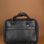 The Brown Hide Signature Leather Laptop Bag