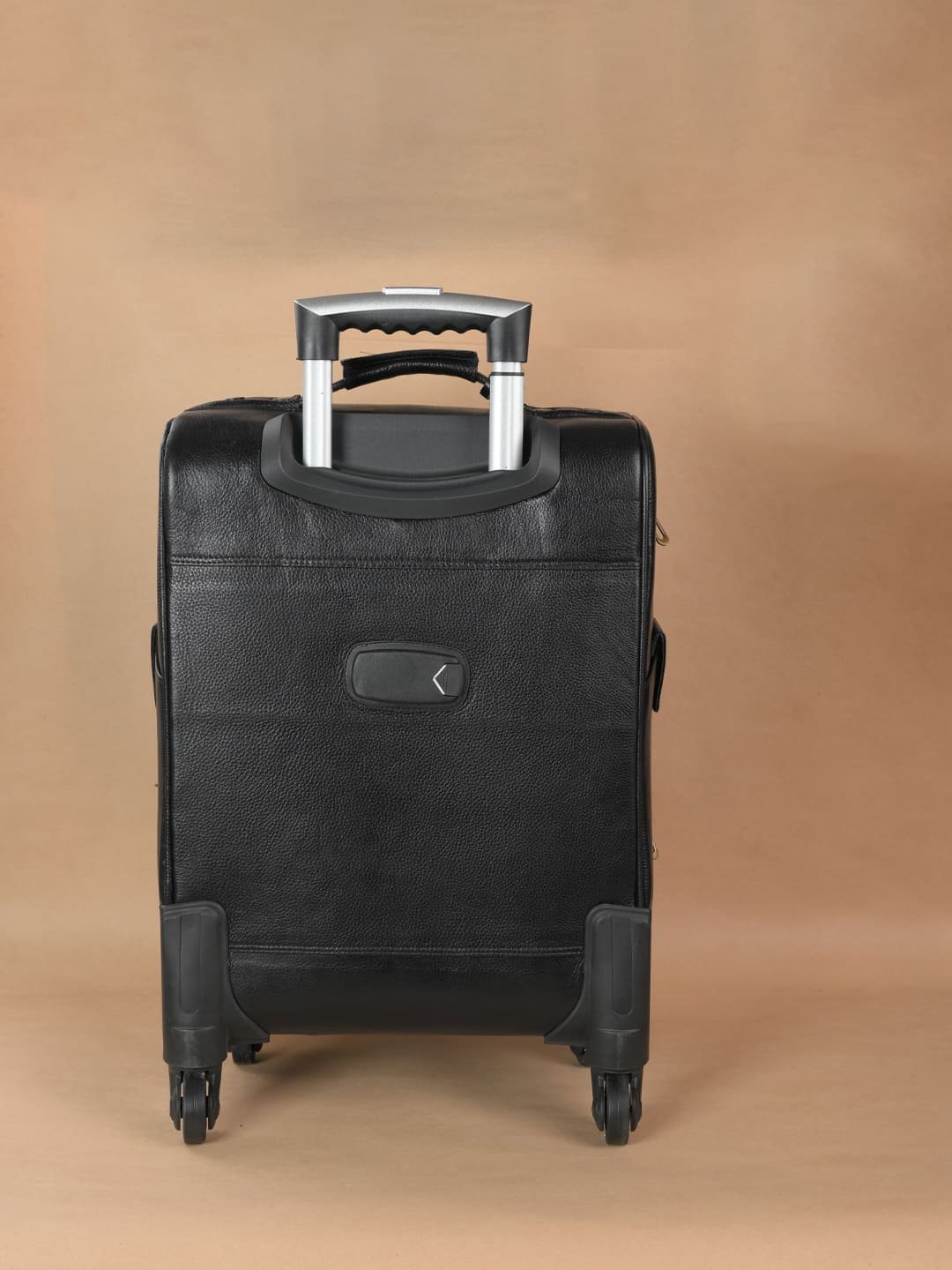 The Brown Hide Urban Glide Leather Trolley