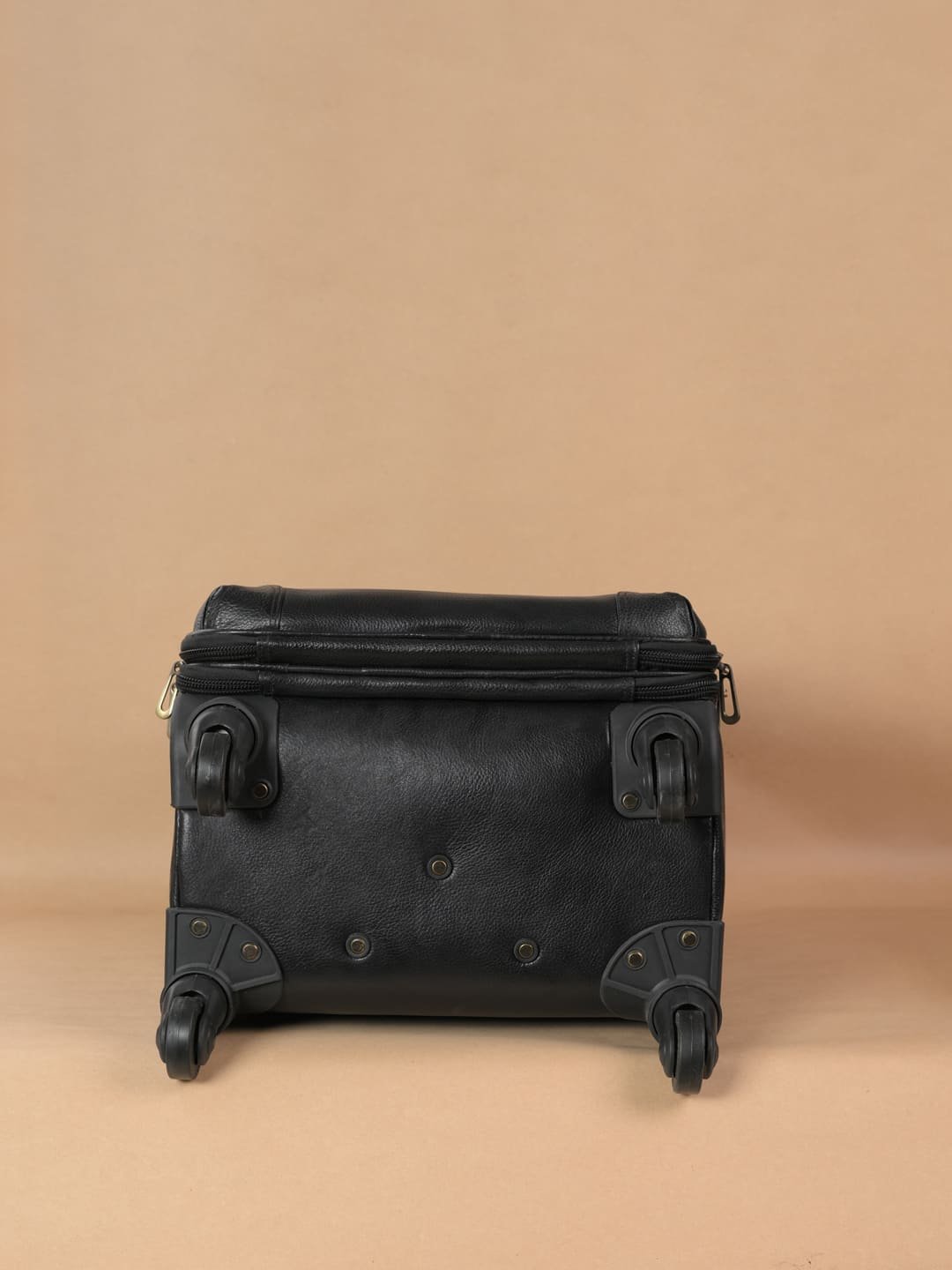 The Brown Hide Urban Glide Leather Trolley