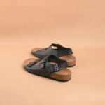 The Brown Hide Verona Belt – Cork Sandal