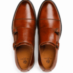 Men's Double Monk Strap - Brown
