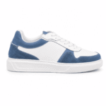 Men's Leather Sneaker - Blue
