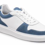 Men's Leather Sneaker - Blue