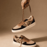 Men's Leather Sneaker - Multi Color