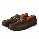 Men's Round-Toe Formal Loafer - Brown