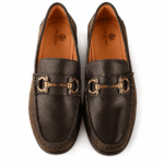 Men's Round-Toe Formal Loafer - Brown