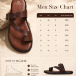Toe-Ring Buckle Leather Sandal - Brown (5)